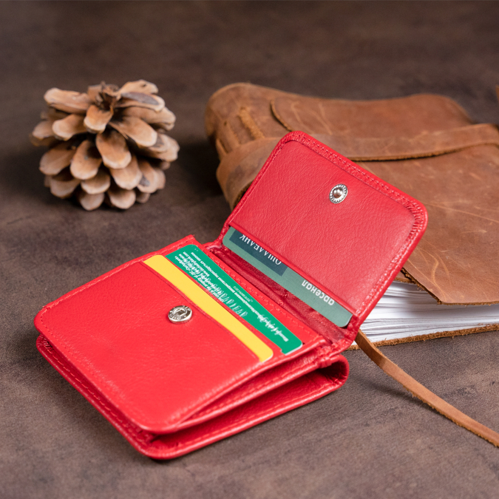 Гаманець ST Leather Червоний (19239) - зображення 8