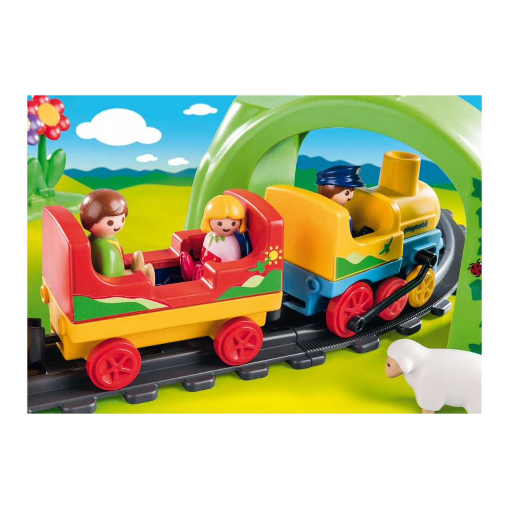 Конструктор Playmobil 1.2.3 Моя перша залізниця (70179) - зображення 4