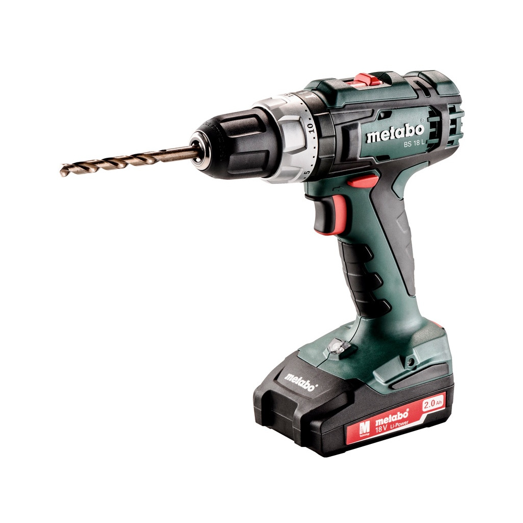 Шуруповерт Metabo BS18L, 18V 2x2Aг, metaBOX (602321500) - зображення 1