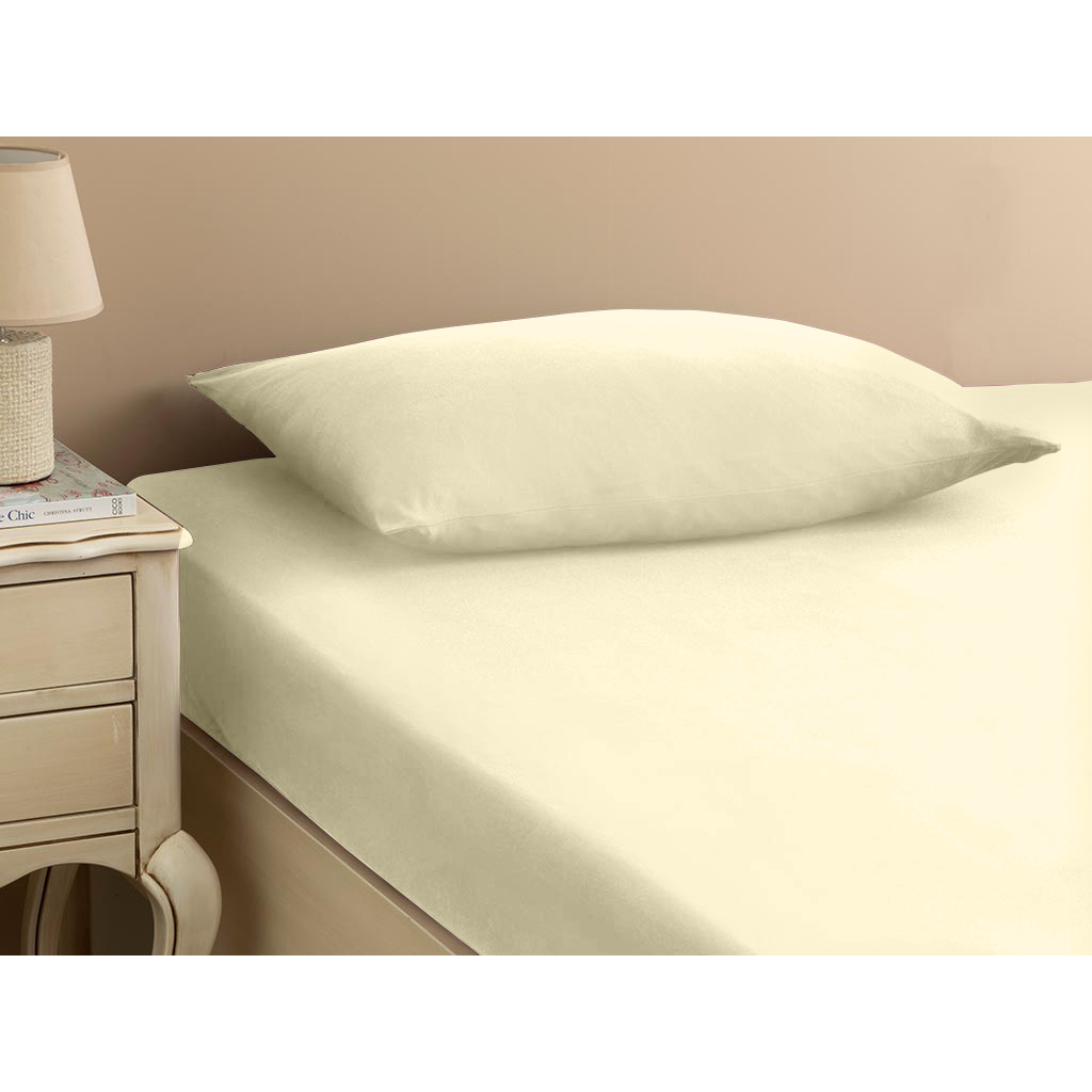 Простирадло MirSon Махровий набір 19-808 Bellatricia на гумці 100х200+25 + наволочка 50х70 (2200002937016) - зображення 1