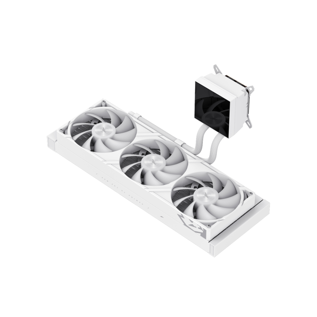 Система рідинного охолодження Gamemax GLACIER 360 LCD WH - зображення 7