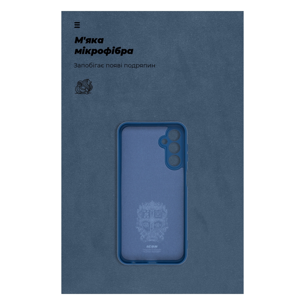 Чохол до мобільного телефона Armorstandart ICON Case Samsung M34 5G (M346) Camera cover Dark Blue (ARM69637) - зображення 4