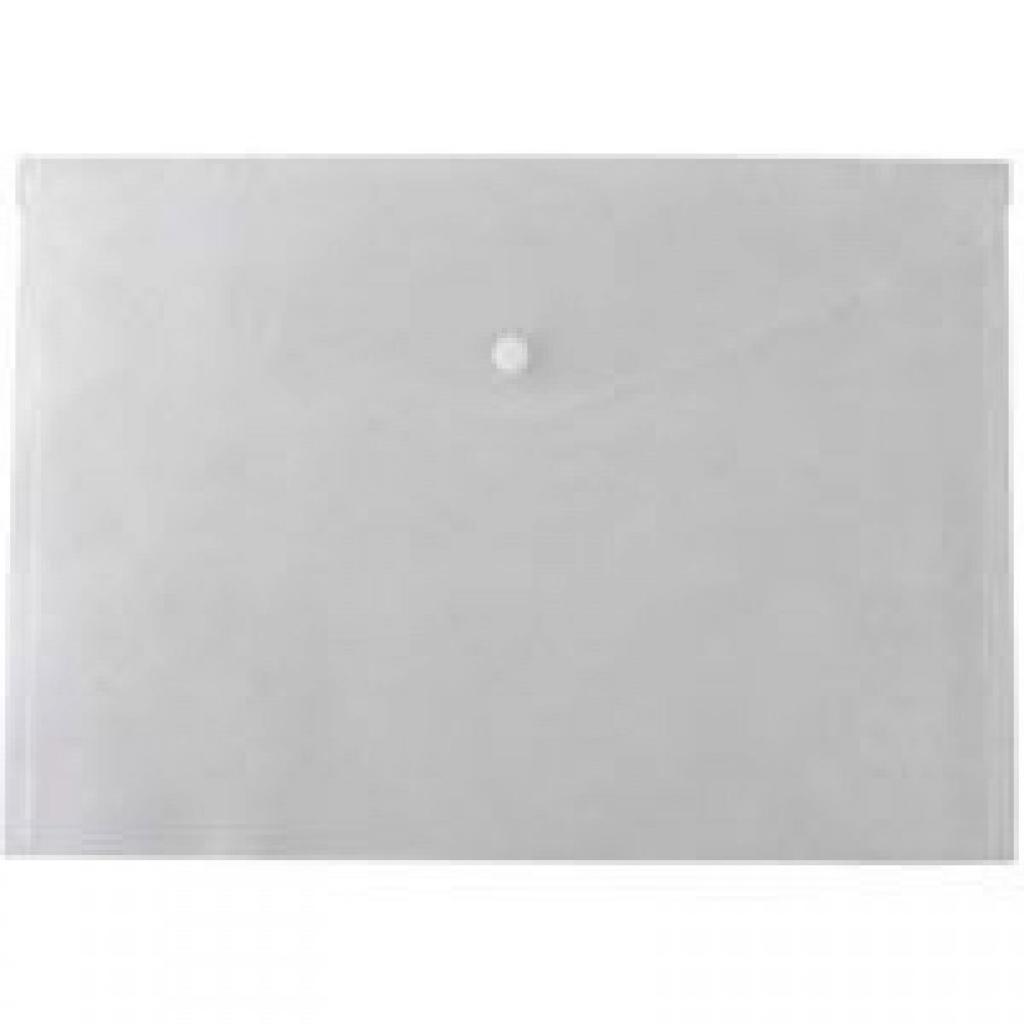 Папка - конверт Buromax А5, with a button, clear (BM.3936-00) - зображення 1