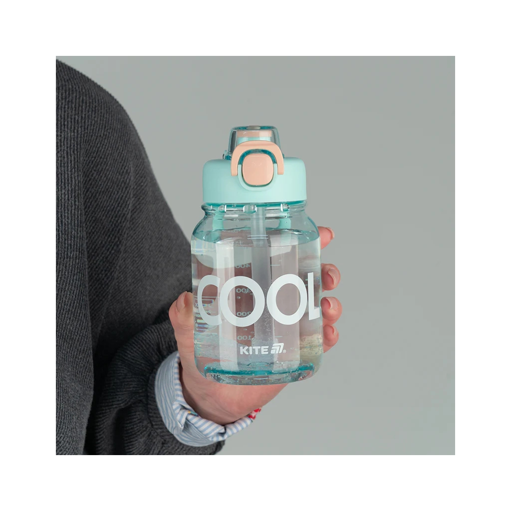 Поїльник-непроливайка Kite 700 мл, рожево-бірюзова (K25-1217-2) - зображення 5