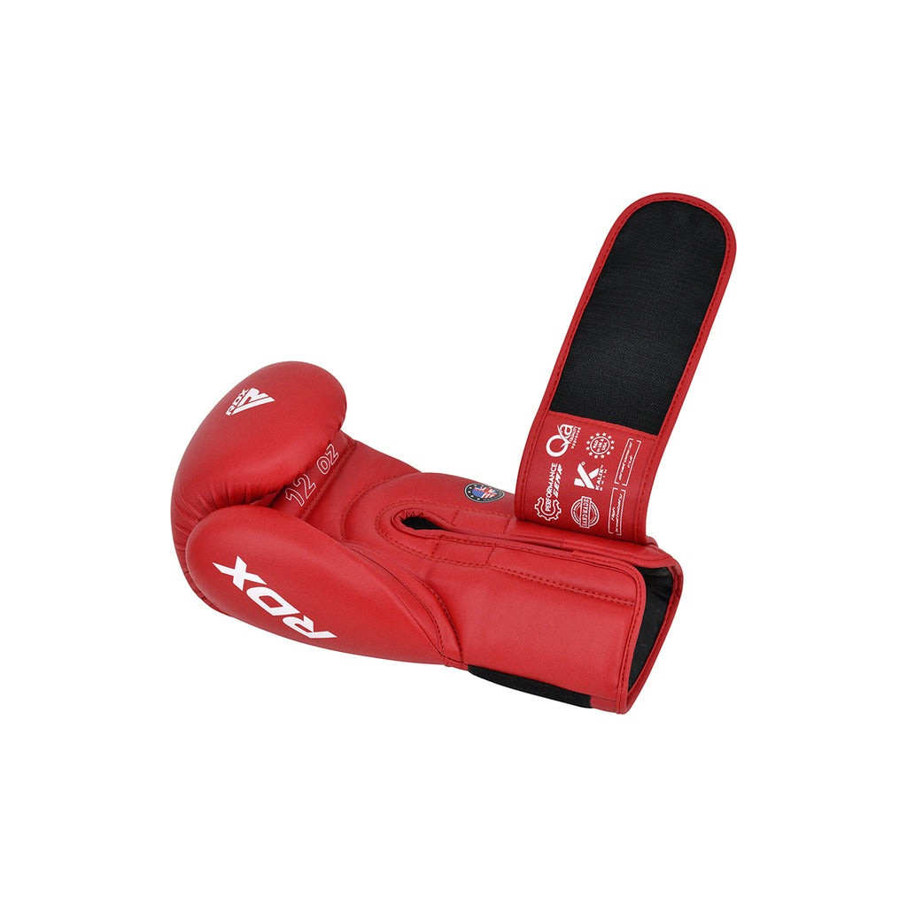 Боксерські рукавички RDX AS2 Red 12 унцій (BGR-AS2R-12OZ) - зображення 6