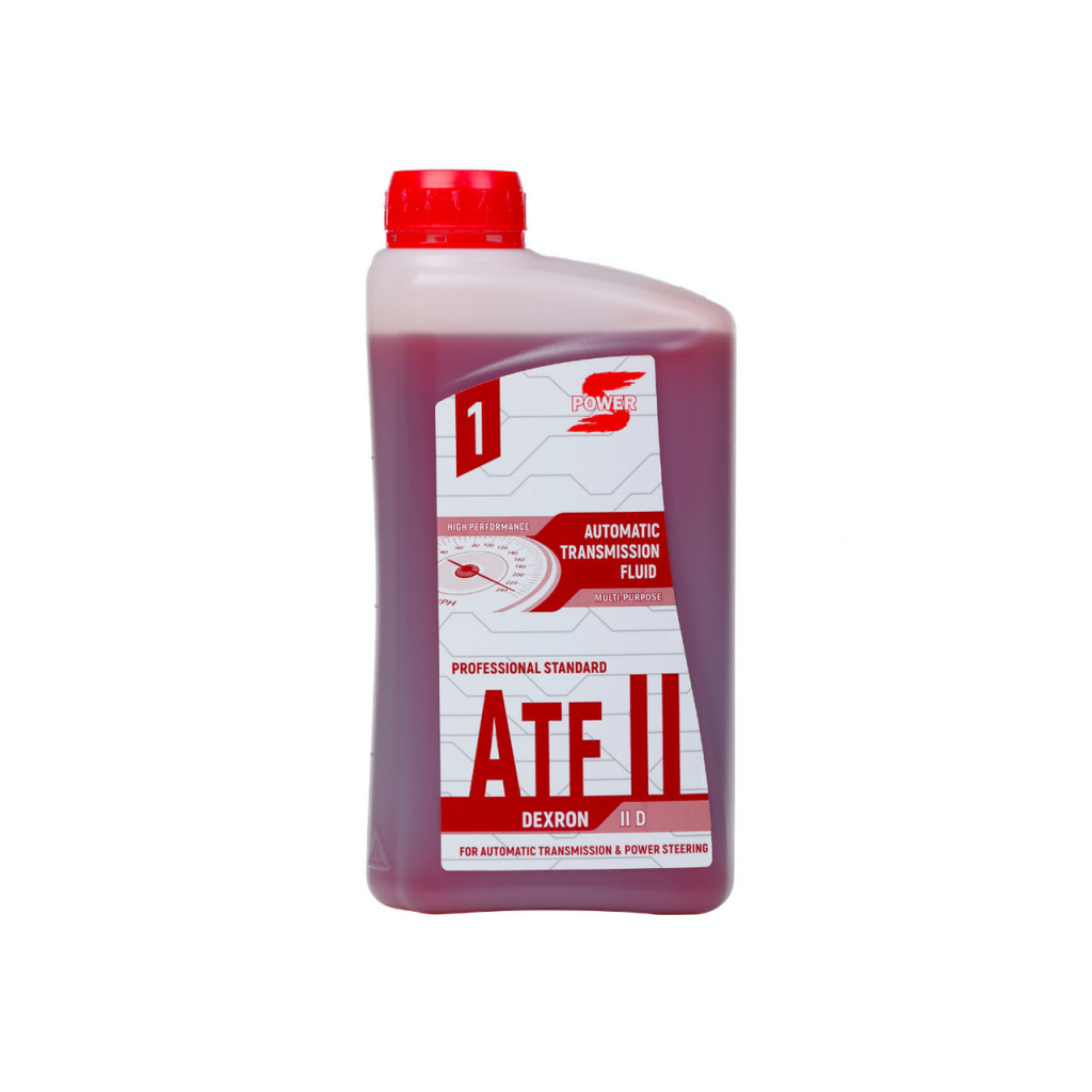 Трансмісійна олива S-POWER ATF II 1л - зображення 1
