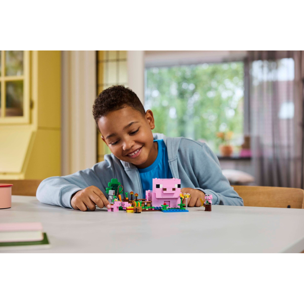 Конструктор LEGO Minecraft Будинок для поросят (21268) - зображення 9