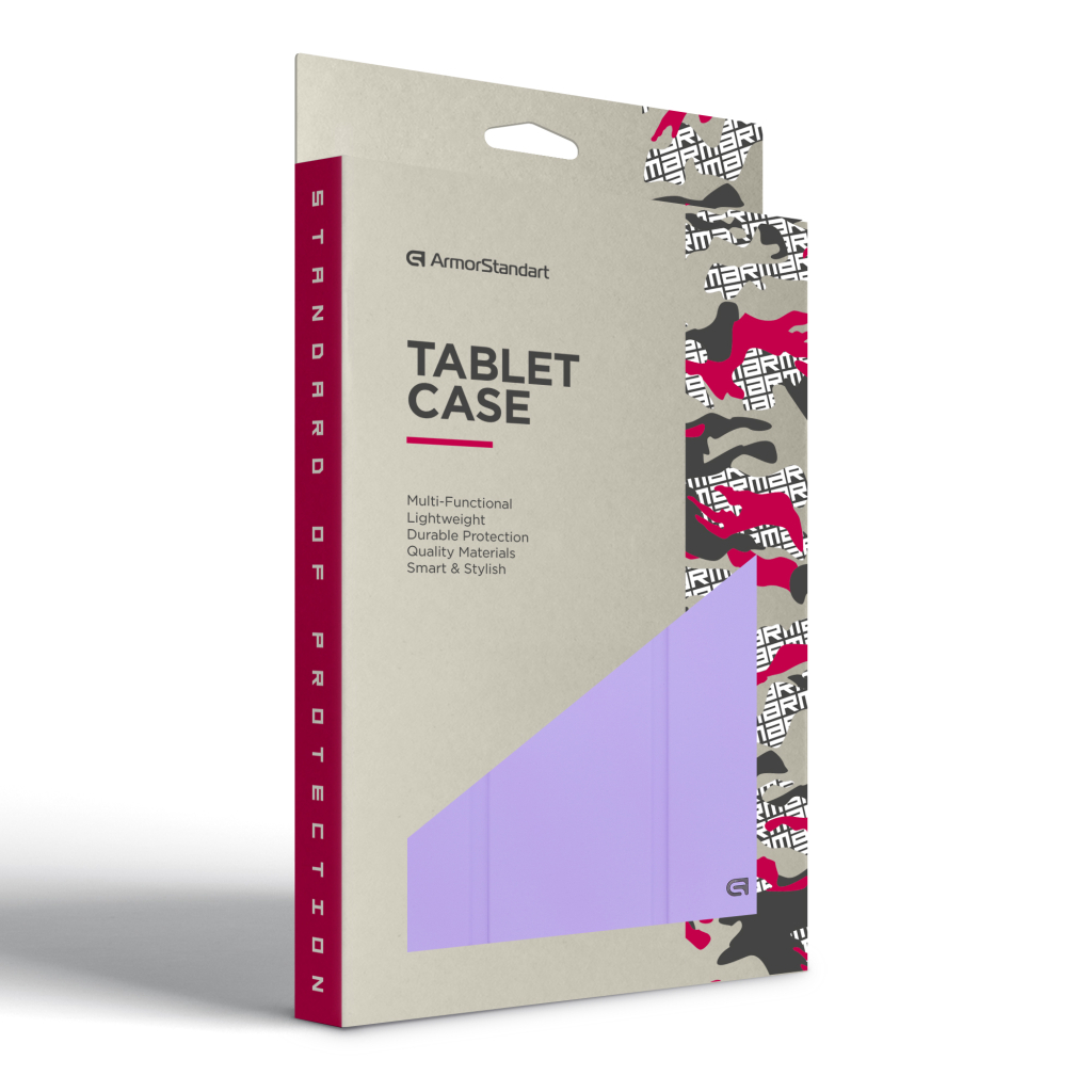 Чохол до планшета Armorstandart Smart Fold Pen Samsung Galaxy Tab A11 Light Purple (ARM89306) - зображення 8