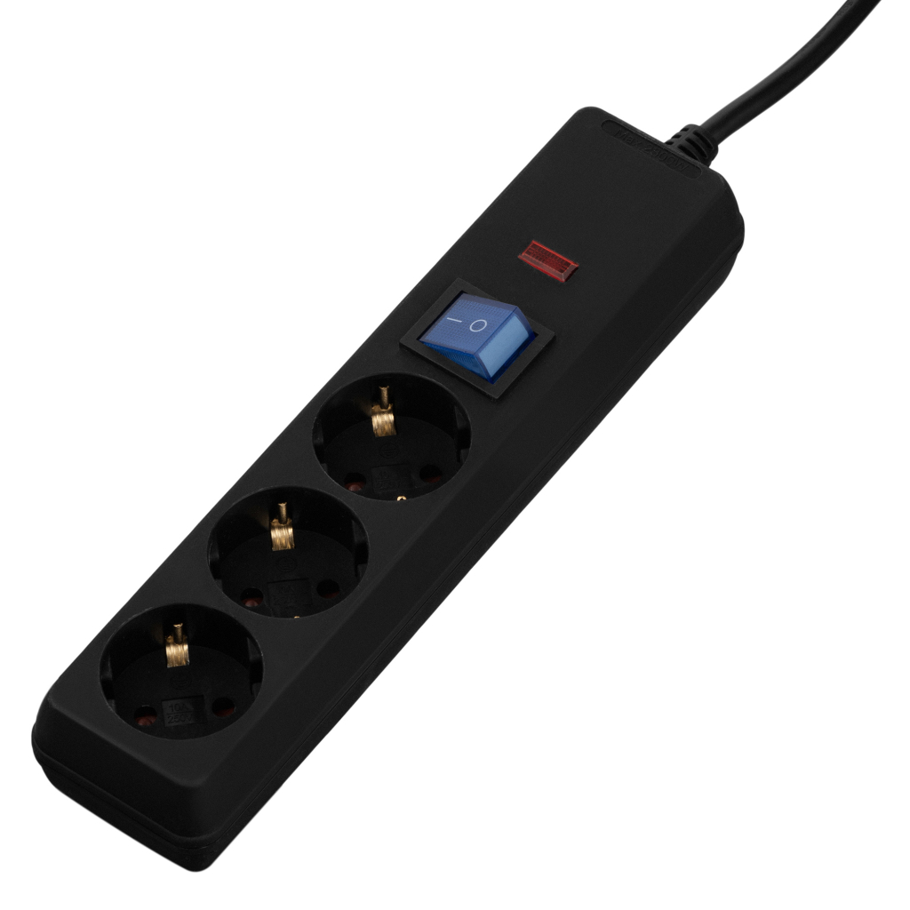 Мережевий подовжувач 2E 2E-U03C14M1BK - зображення 3