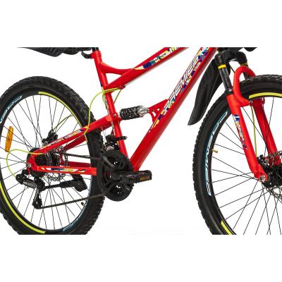 Велосипед Premier Legion 26 Disc 18" Neon Red 2018 (SP0004700) - зображення 3