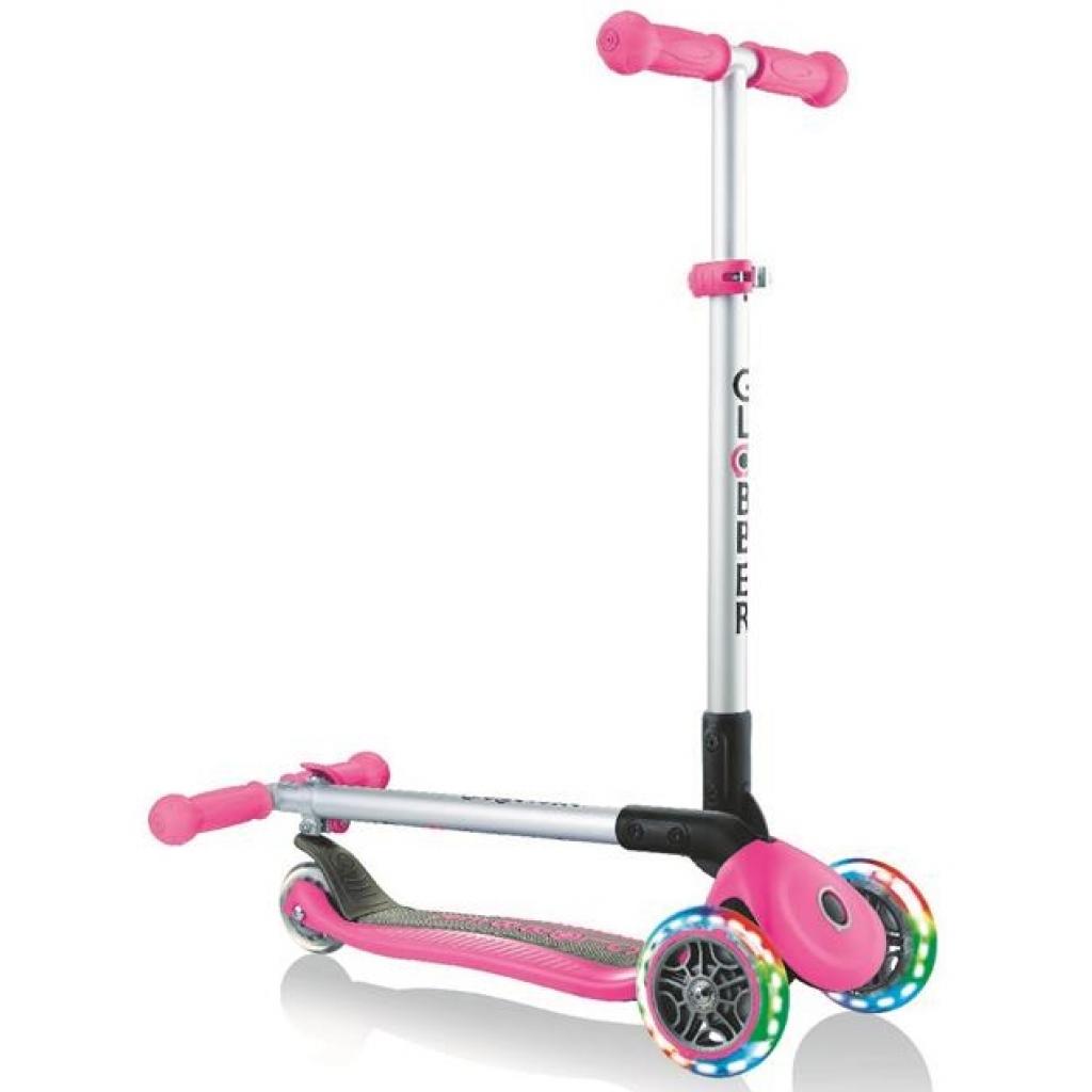 Самокат Globber Primo Foldable Lights Рожевий (432-110) - зображення 5