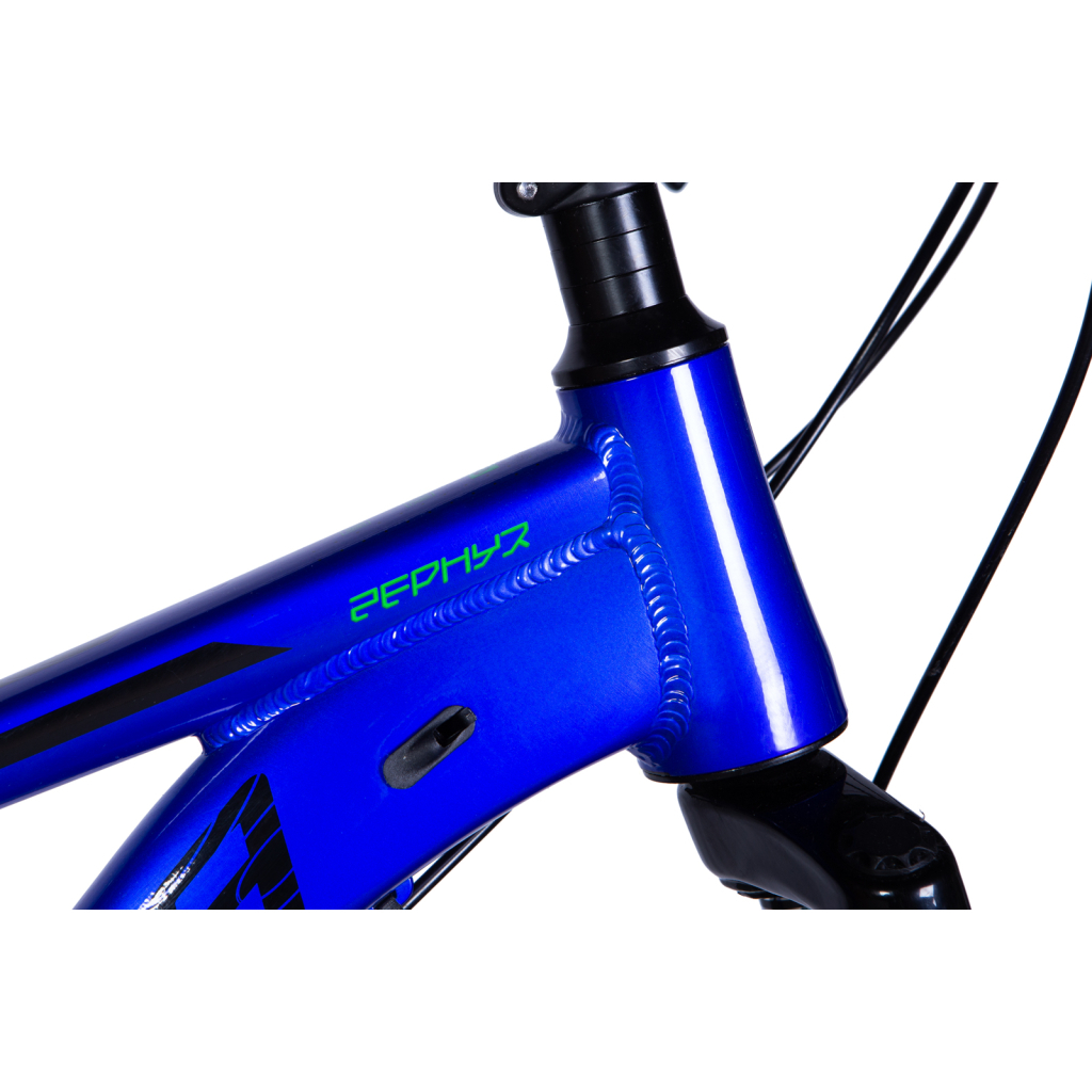 Велосипед Formula 26" Zephyr 3.0 AM DD рама-14" Al синій 2024 (OPS-FR-26-707) - зображення 2