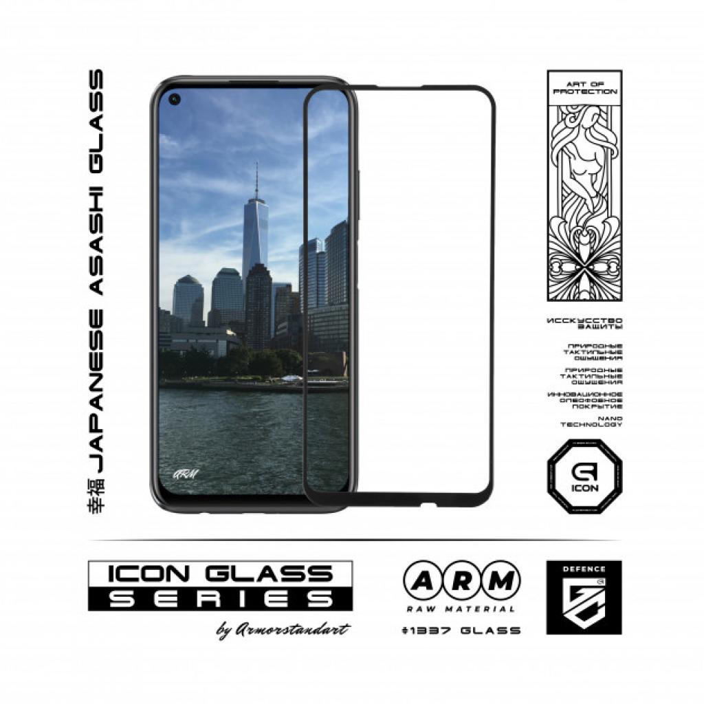 Скло захисне Armorstandart Icon Huawei P40 Lite E Black (ARM56466-GIC-BK) - зображення 2