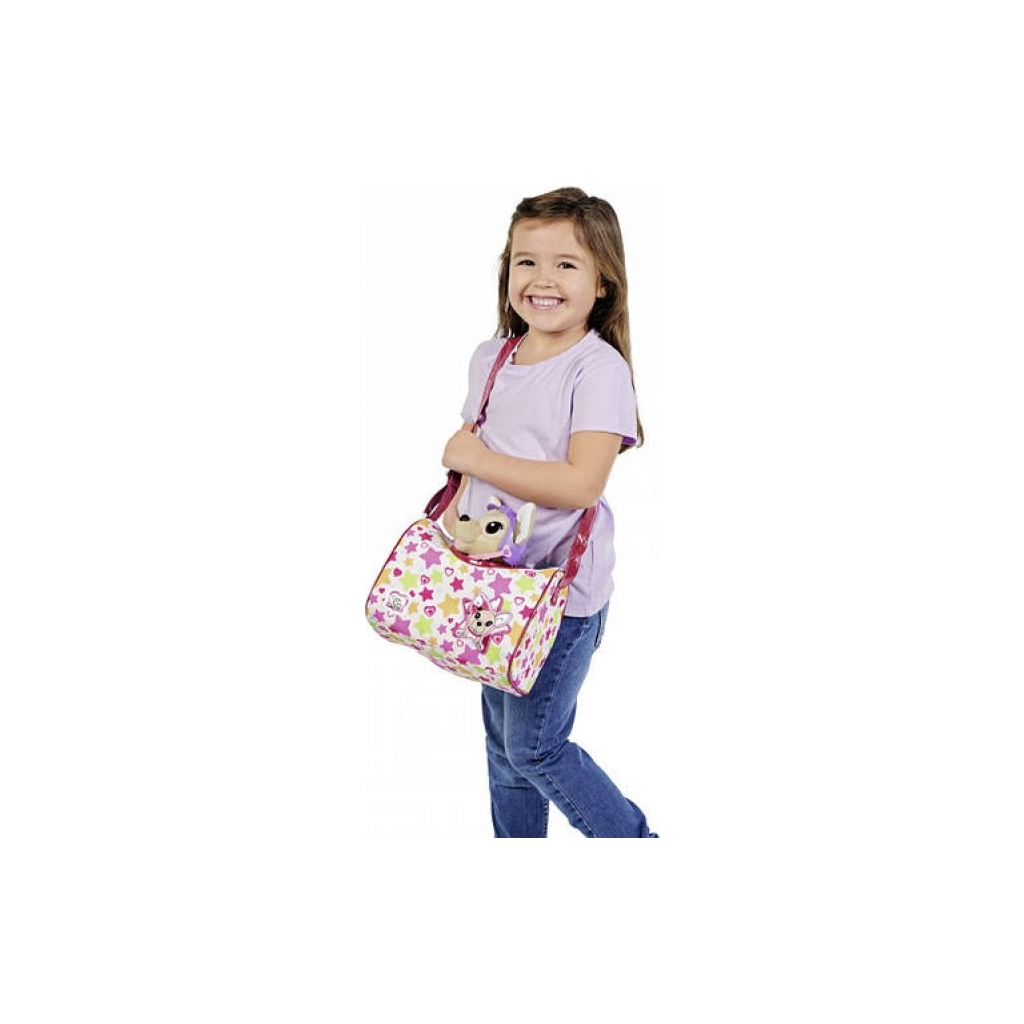 М'яка іграшка Chi Chi Love Собачка Перевозка з сумочкою та захисним шоломом 20 см (5890036) - зображення 8