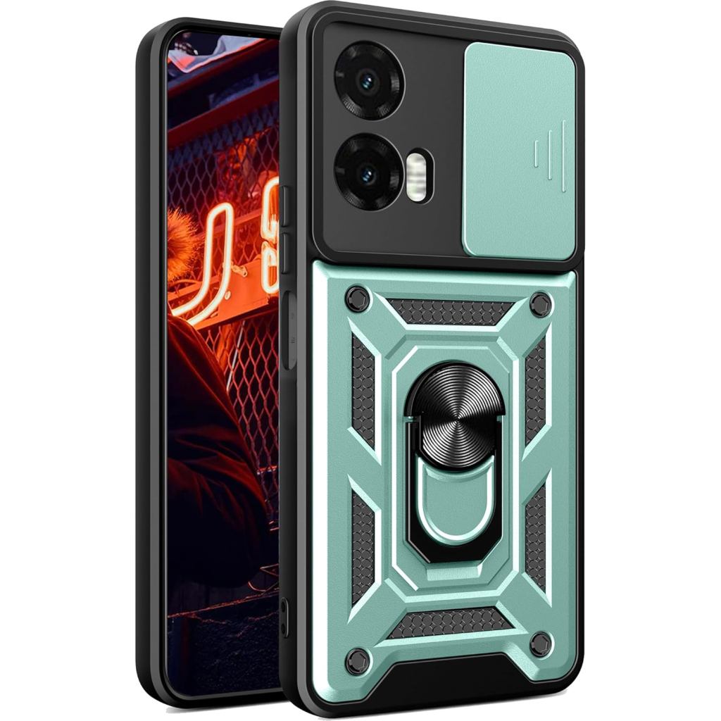 Чохол до мобільного телефона BeCover Military Motorola Moto G35 Dark Green (713091) - зображення 6