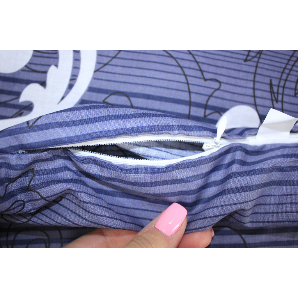 Постільна білизна MirSon Бязь Ranforce Elite 20-0007 Norina 143х210х2 (2200004681993) - зображення 5