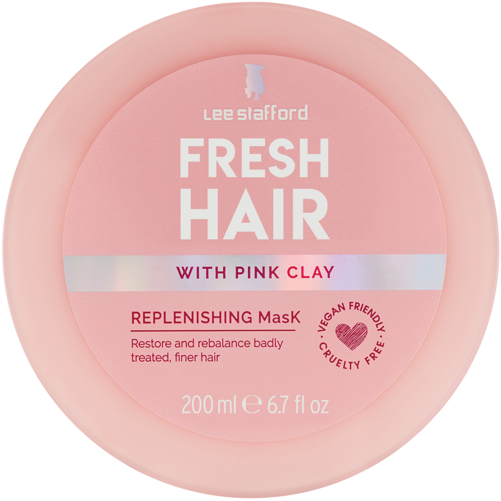 Маска для волосся Lee Stafford Fresh Hair Replenishing Mask з рожевою глиною 250 мл (5060282702844) - зображення 2