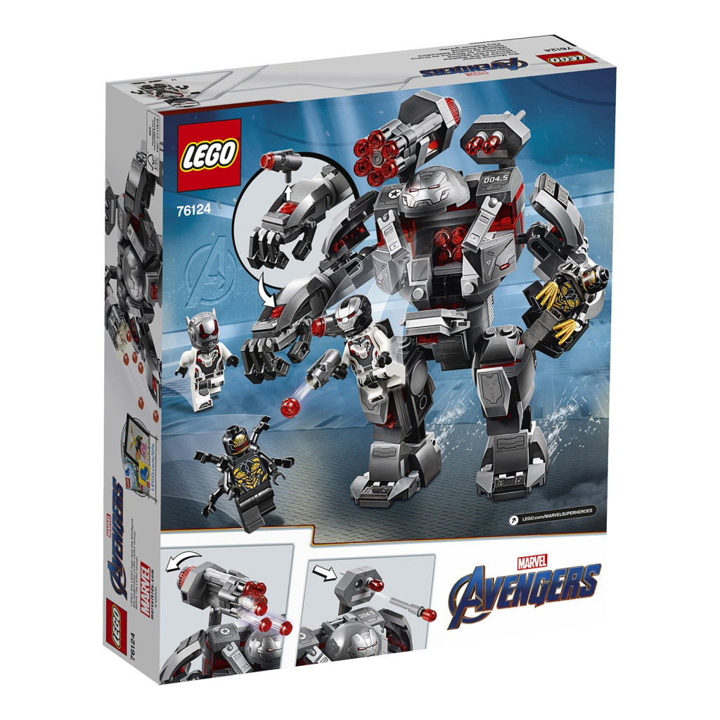 Конструктор LEGO Super Heroes Marvel Comics Воїн 362 деталі (76124) - зображення 9