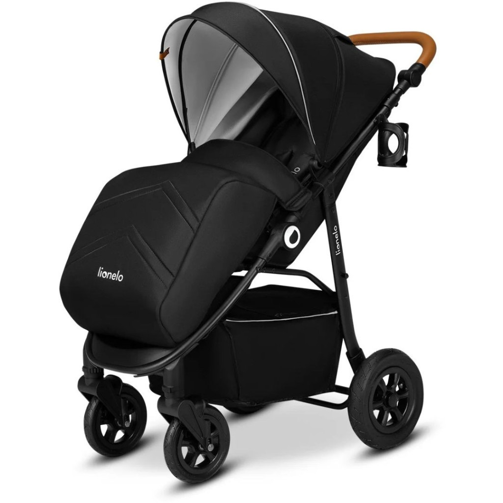 Коляска Lionelo Natt Black Onyx (LO-NATT BLACK ONYX) - зображення 2