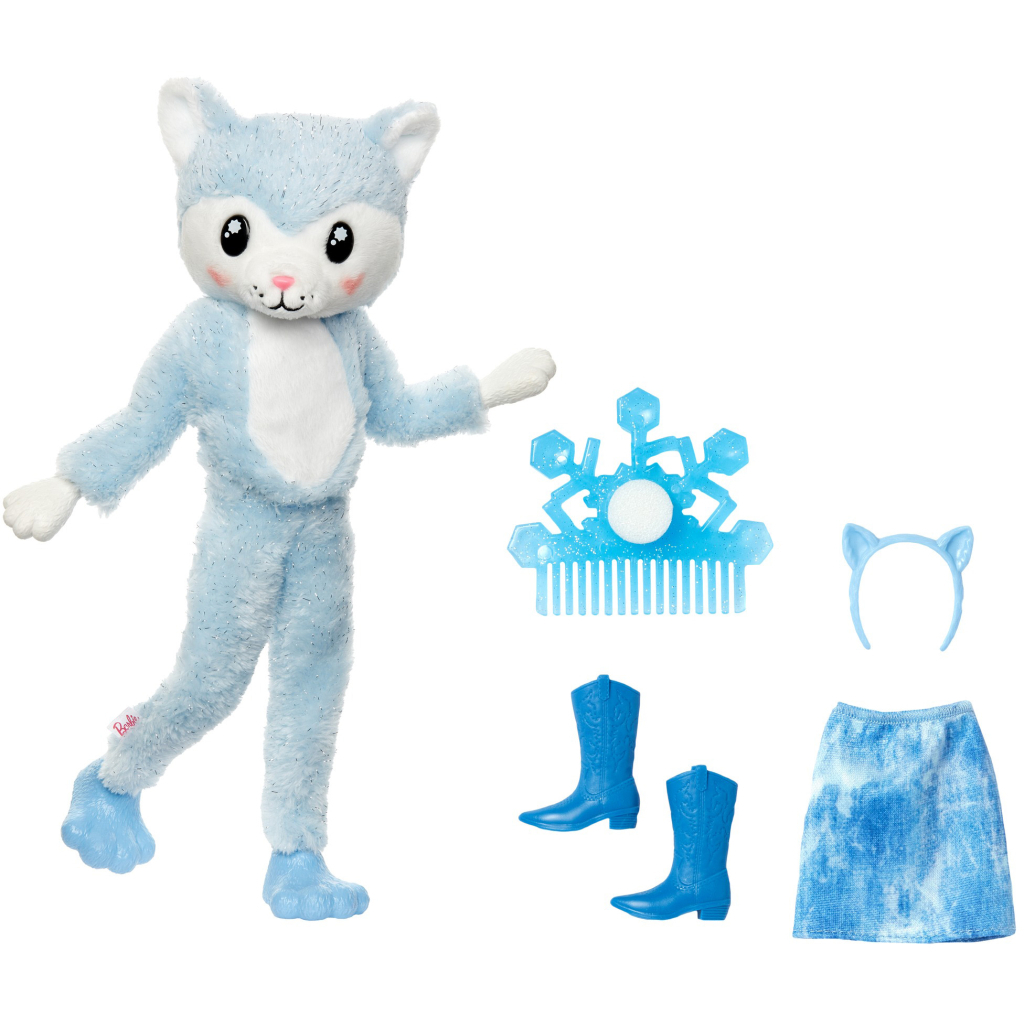 Лялька Barbie Cutie Reveal Зимовий блиск у костюмі хаскі (HJL63) - зображення 4