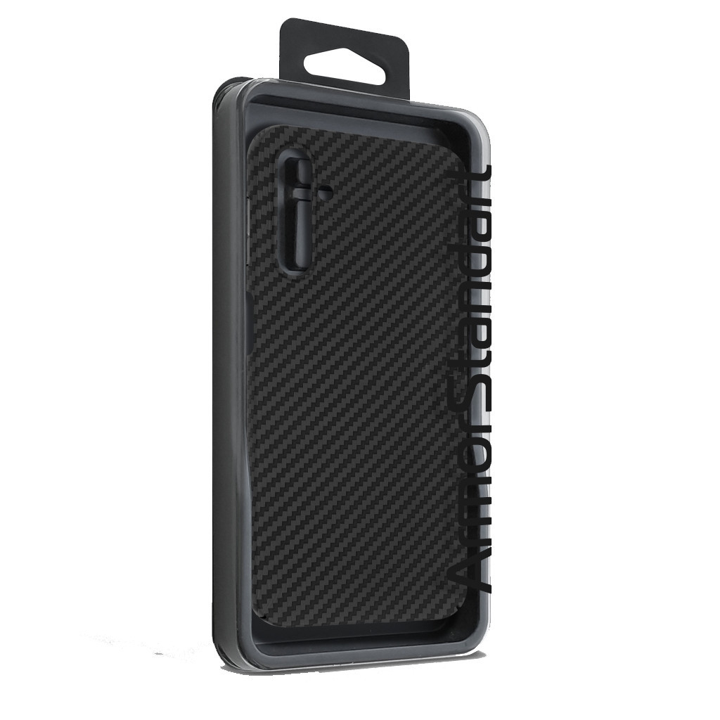 Чохол до мобільного телефона Armorstandart LikeCarbon Samsung A24 4G (A245) Black (ARM71923) - зображення 3