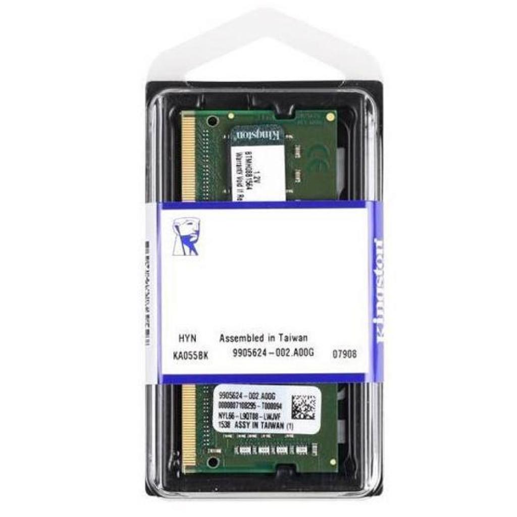 Модуль пам'яті для ноутбука SoDIMM DDR4 8GB 2666 MHz Kingston (KCP426SS8/8) - зображення 2