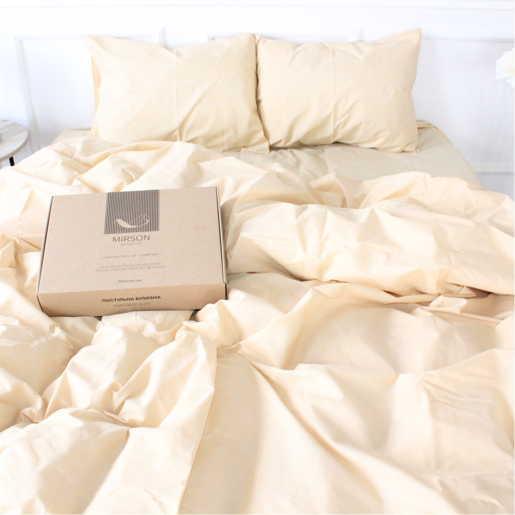 Постільна білизна MirSon Бязь Ranforce Elite 12-0712 Calvina 2х160х220 (2200004731919) - зображення 3