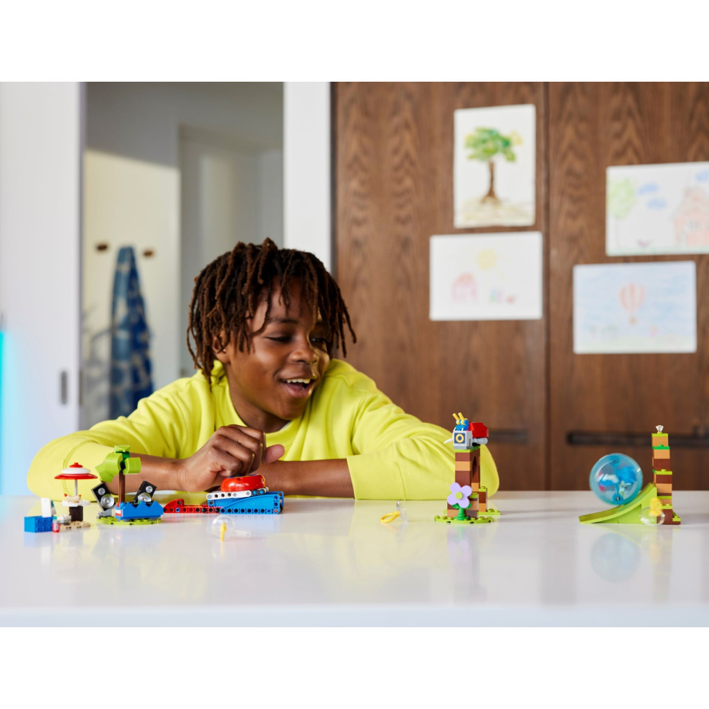 Конструктор LEGO Sonic the Hedgehog Змагання швидкісної сфери Соніка 292 деталі (76990) - зображення 10