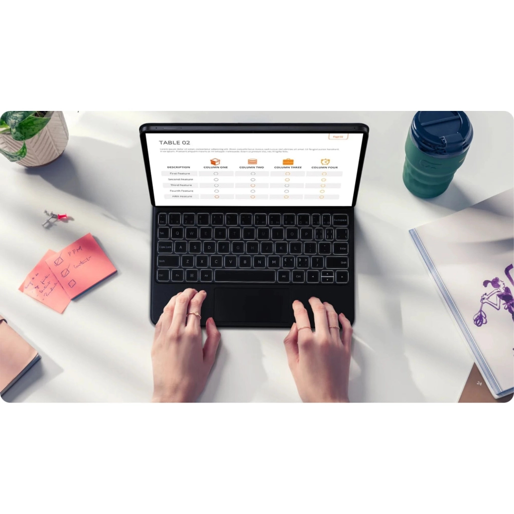 Чохол до планшета Xiaomi Pad 7 / 7 Pro Focus Keyboard (BHR9500GL) Black (1128849) - зображення 6