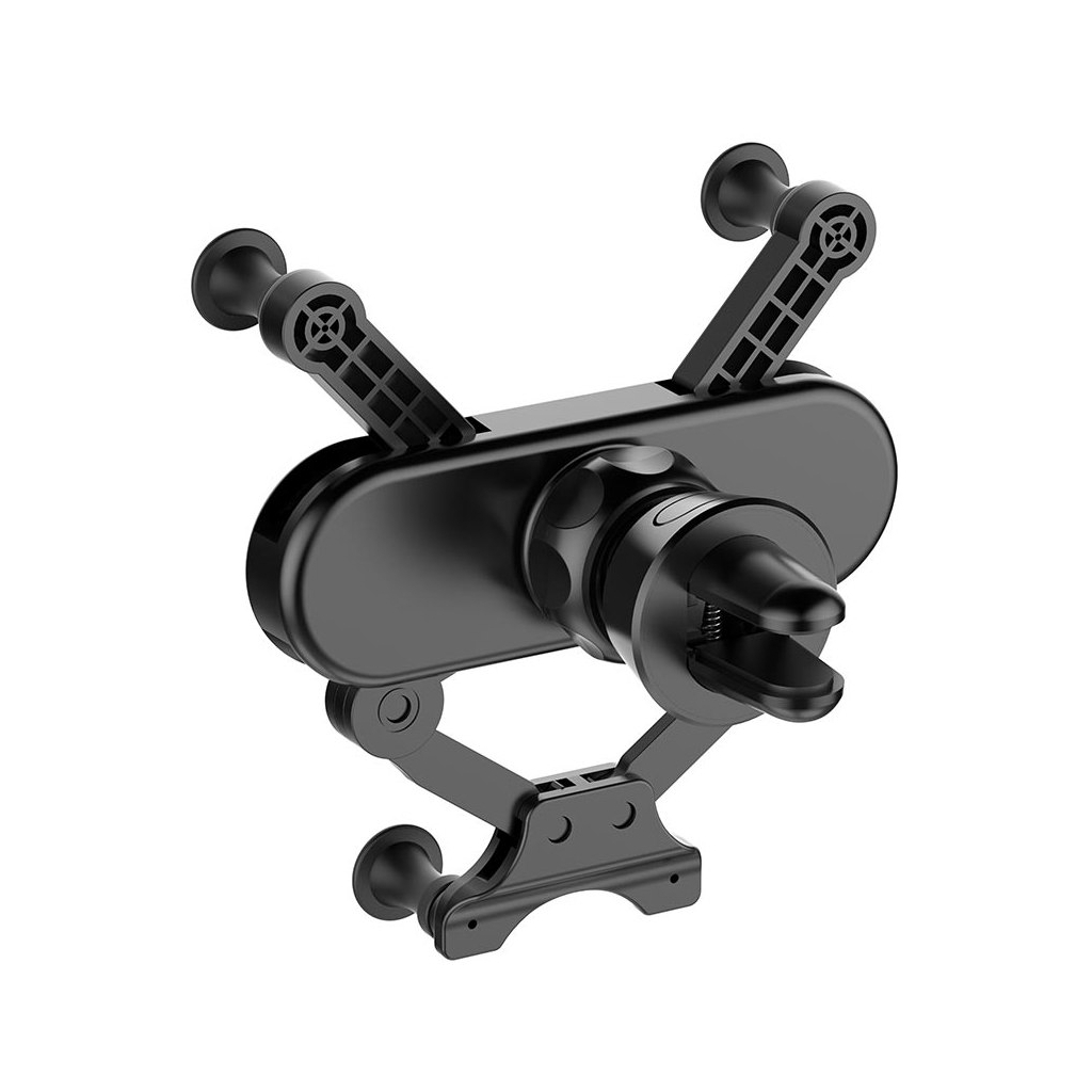 Універсальний автотримач ColorWay Gravity Sensor Holder Black (CW-CHG11-BK) - изображение 10