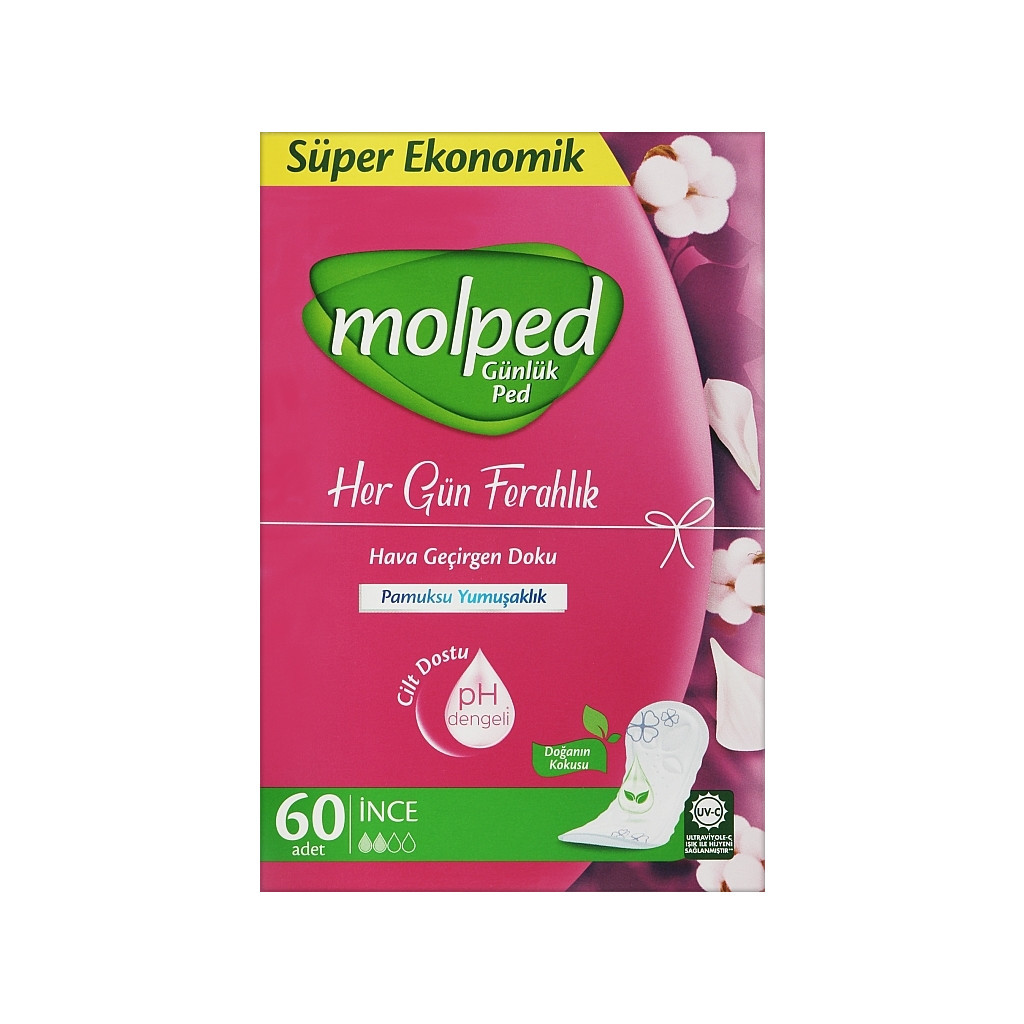 Щоденні прокладки Molped Everyday Freshness Deo 60 шт (8690536807215) - зображення 1