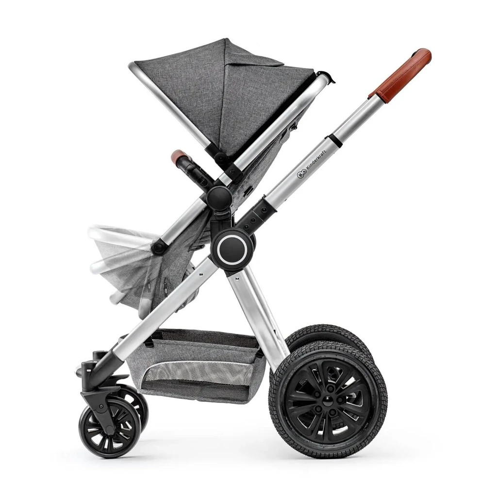 Коляска Kinderkraft 3 в 1 Veo Gray (KKWVEOGRY30000) (5902533910656) - зображення 6