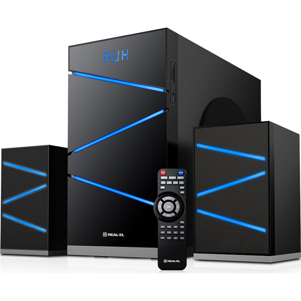 Акустична система REAL-EL M-410 Black - зображення 1