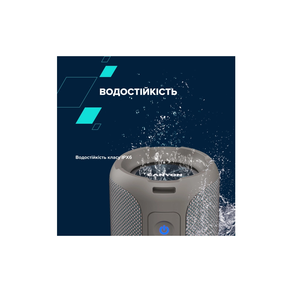 Акустична система Canyon OnMove 15 EQ TWS IPX6 Beige (CNE-CBTSP15BG) - зображення 9