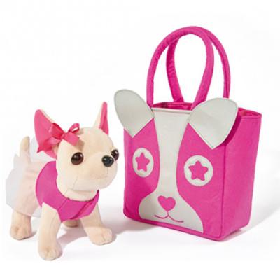 М'яка іграшка Chi Chi Love Чихуахуа Паппі з сумочкою 20 см (589 7403) - зображення 1