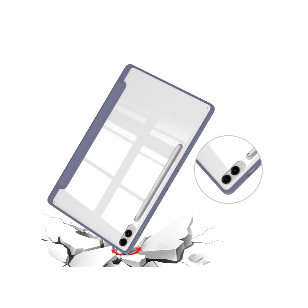 Чохол до планшета BeCover Soft Edge Samsung Galaxy Tab S10 Plus (SM-X820/SM-X826) 12.4" Purple (712257) - изображение 3