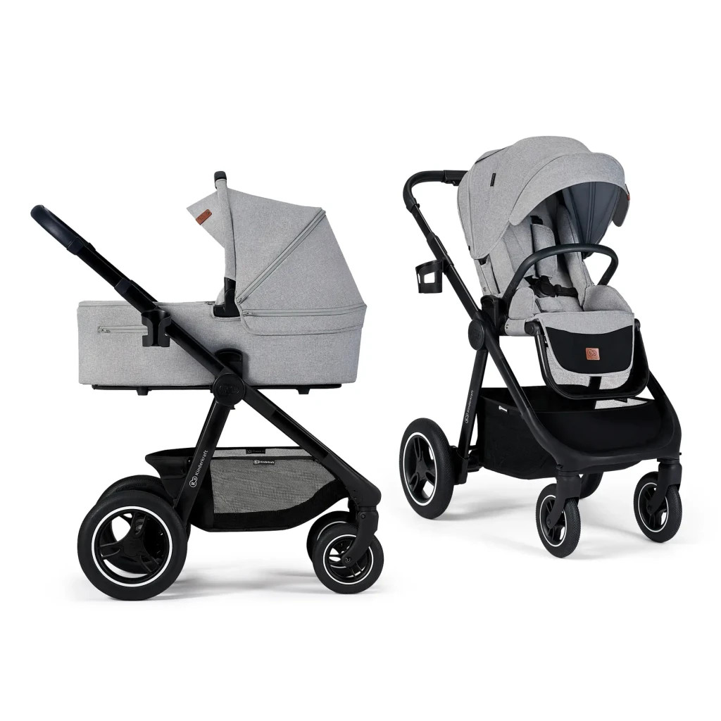 Коляска Kinderkraft 2 в 1 Everyday 2 Light Gray (KSEVER00LGR20BS) (5902533917563) - зображення 1