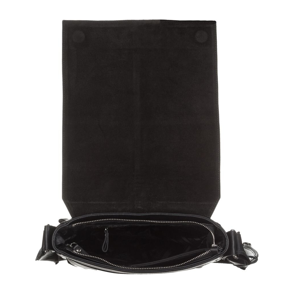 Сумка Shvigel Шкіряна Чорна (00859) - зображення 8