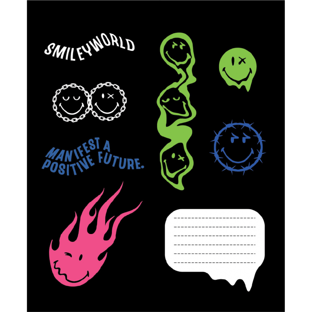 Зошит Yes Smiley World Anime А5 60 аркушів лінія (767657) - зображення 6