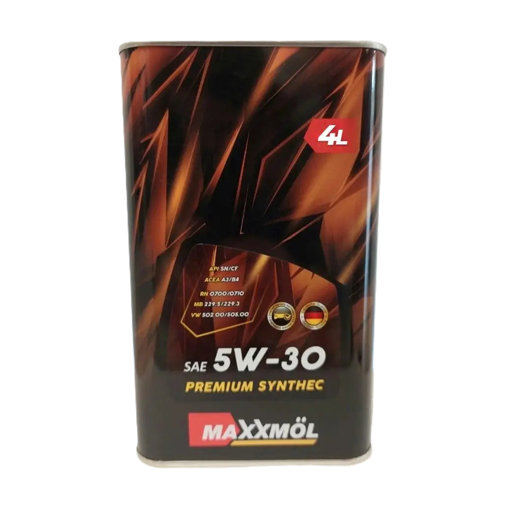 Моторна олива Maxxmol Premium Synthec 5W-30 4л - зображення 1