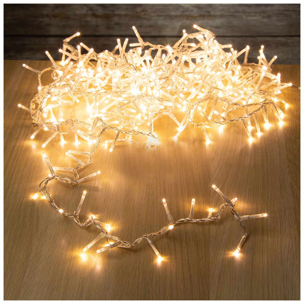 Гірлянда ColorWay LED 200 20м (8 функцій) теплий колір USB (CW-G-200L20U) - зображення 3