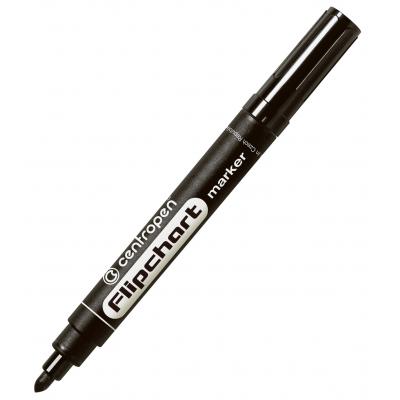 Маркер Centropen Flipchart 8550 2,5 мм, round tip, black (8550/01) - зображення 1