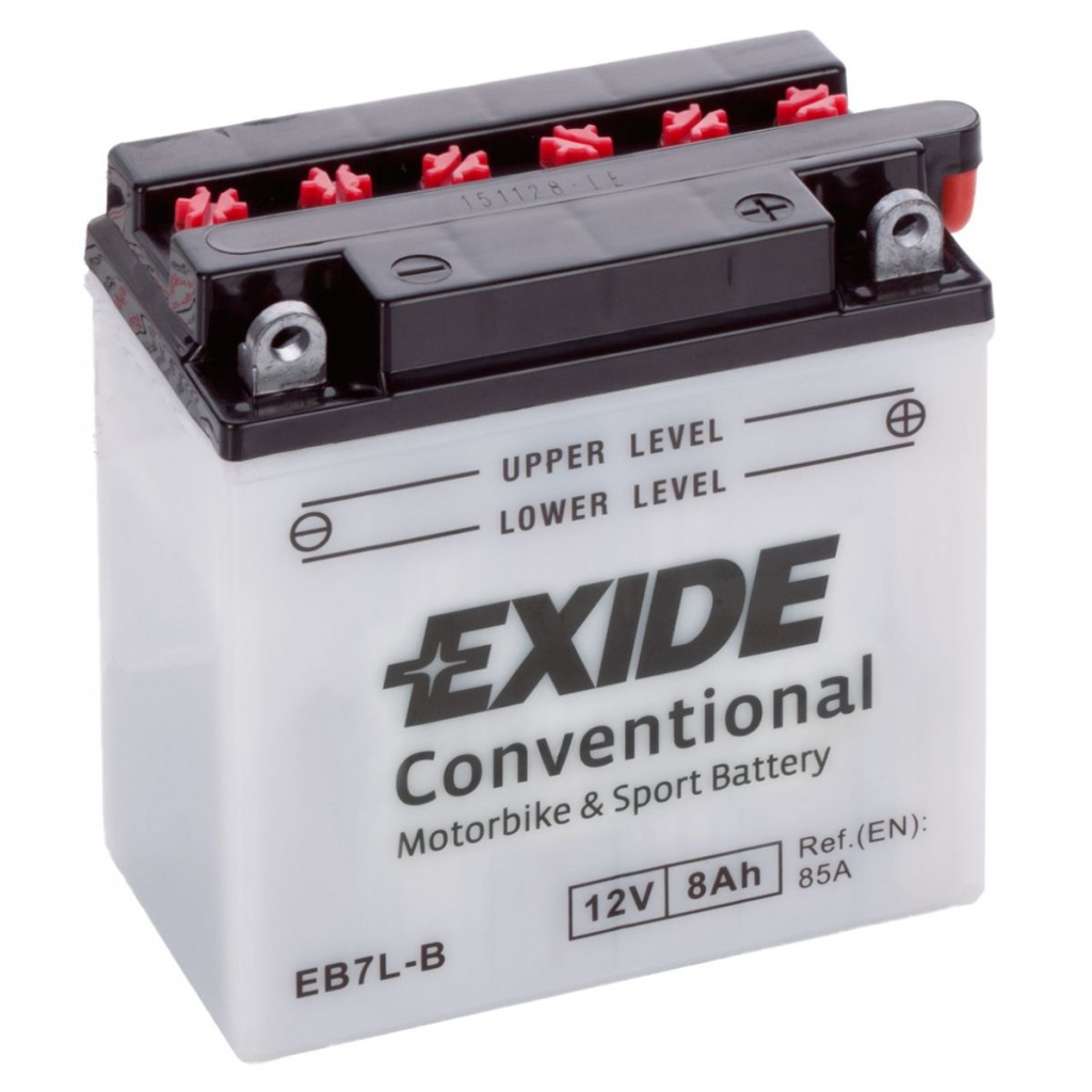 Акумулятор автомобільний EXIDE CONVENTIONAL 8Ah Ев (-/+) (85EN) (EB7L-B) - зображення 1
