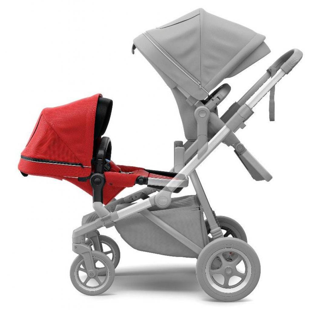 Прогулянковий блок Thule Sleek Sibling Seat Energy Red (TH11000203) - зображення 3