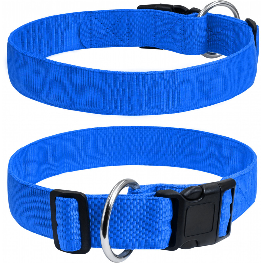 Нашийник для тварин Collar Dog Extremе 40 мм 43-70 см (блакитний) (67012) - зображення 1