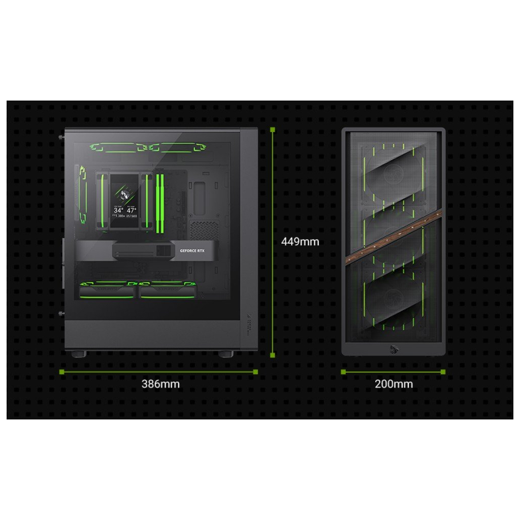 Корпус для ПК Gamemax AERIS 330 MB - зображення 8