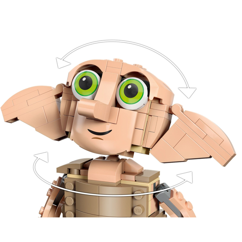 Конструктор LEGO Harry Potter Добі домашній ельф 403 елемента (76421) - зображення 4