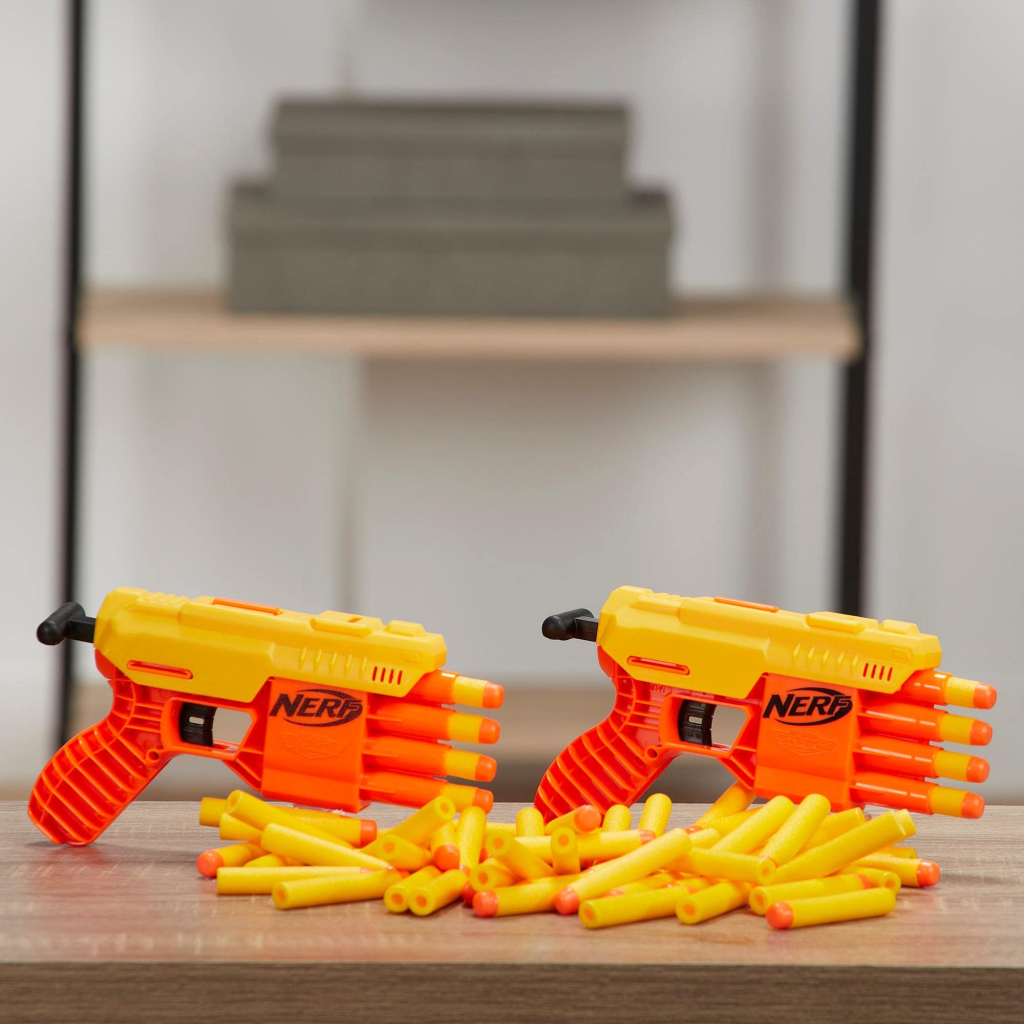 Іграшкова зброя Hasbro Nerf Alpha Strike Fang QS-4 (2 бластери, 68 стріл) (E8314) - зображення 5