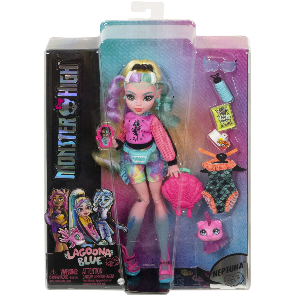 Лялька Monster High Лагуна Монстро-класика (HHK55) - зображення 6