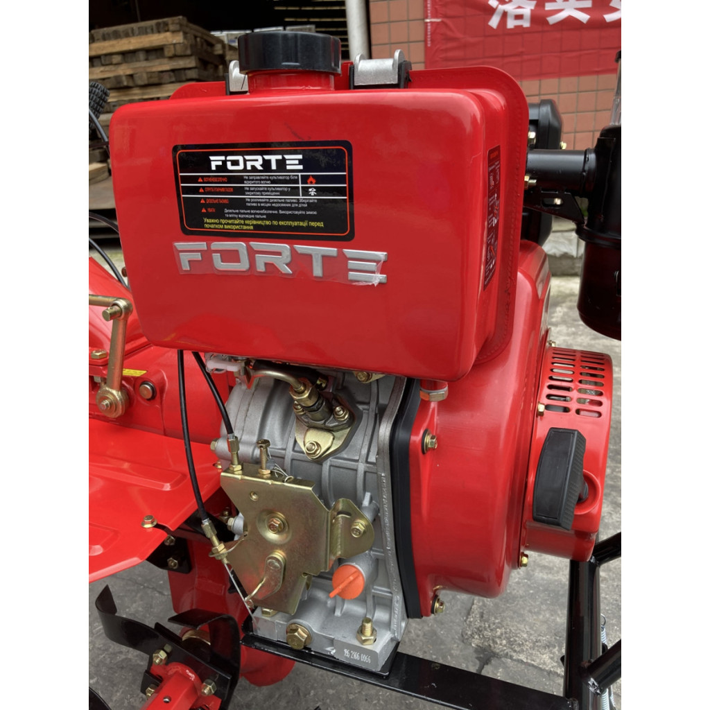 Культиватор Forte 1350-3, колеса 12", 9кс (113401) - зображення 11